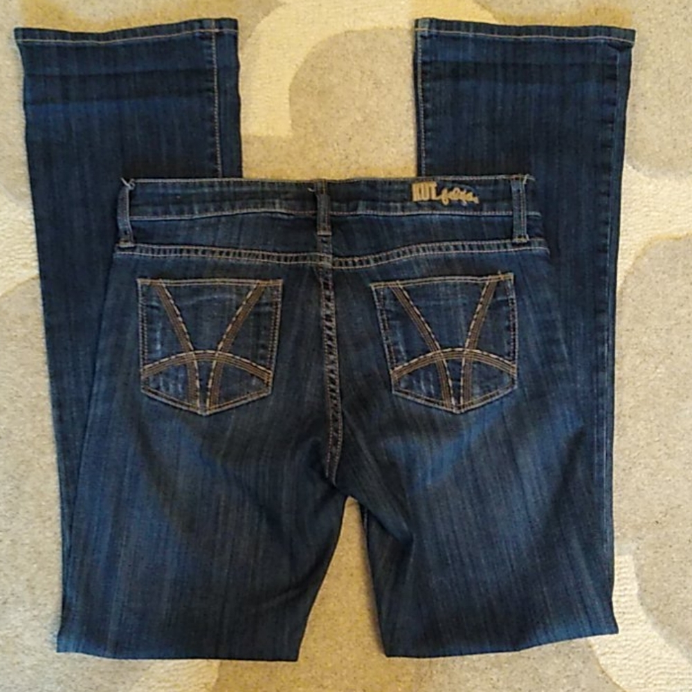 Kut from the Kloth Farrah Baby Bootcut Jeans